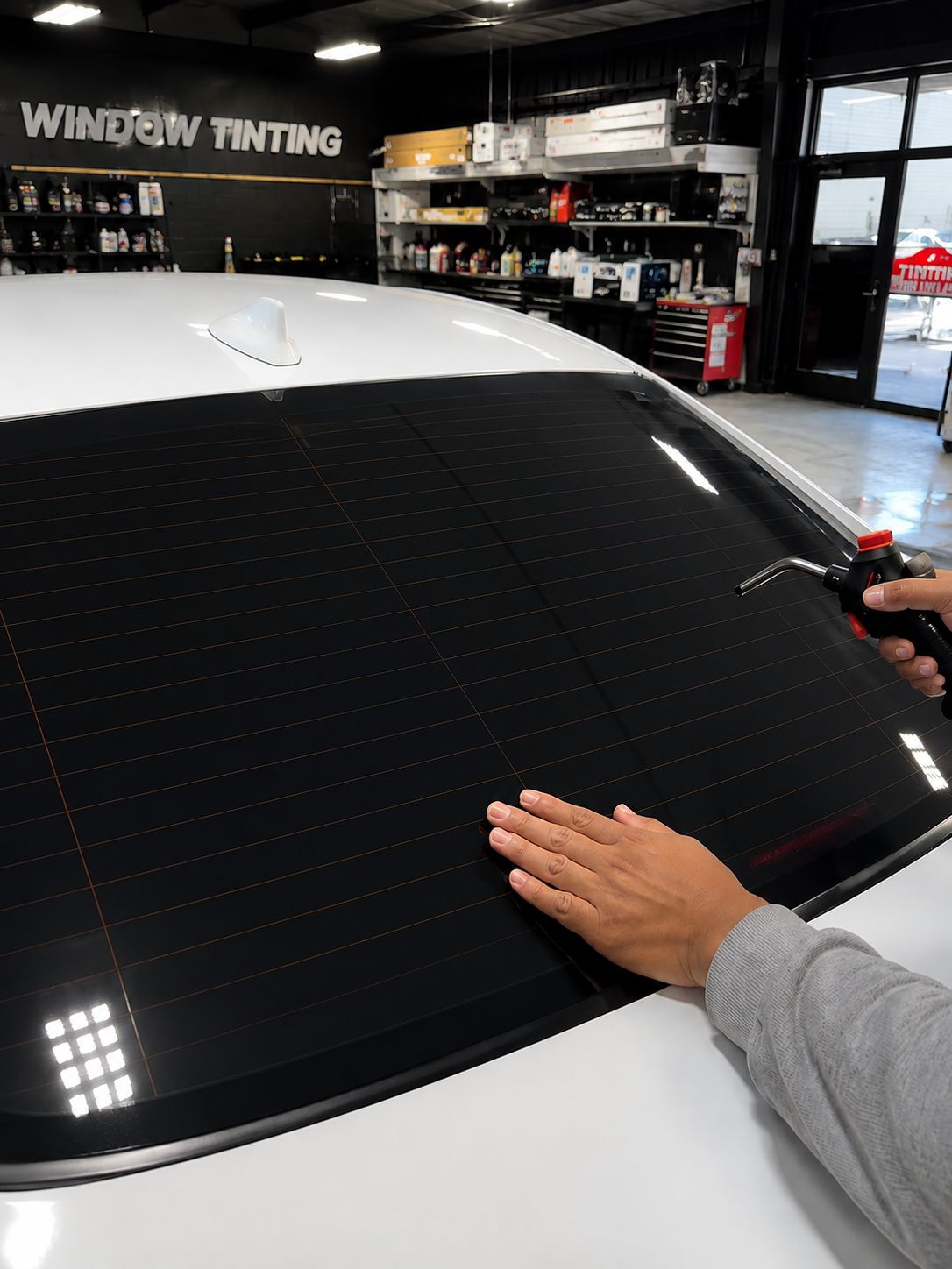 Tint Removal – After